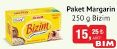 BİZİM PAKET MARGARİN 250 G